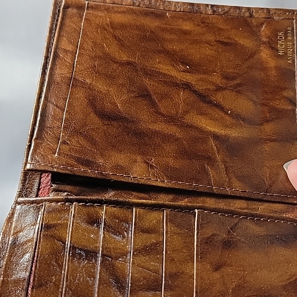 Boar Leather Wallet - Picture 5 of 5